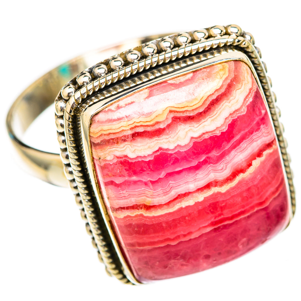 Rhodochrosite Rings handcrafted by Anasilvercos - RING116550 - Photo 2