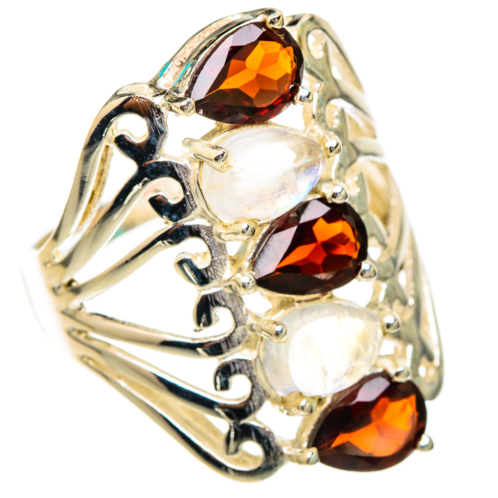 Garnet Rings handcrafted by Anasilvercos - RING116552 - Photo 2