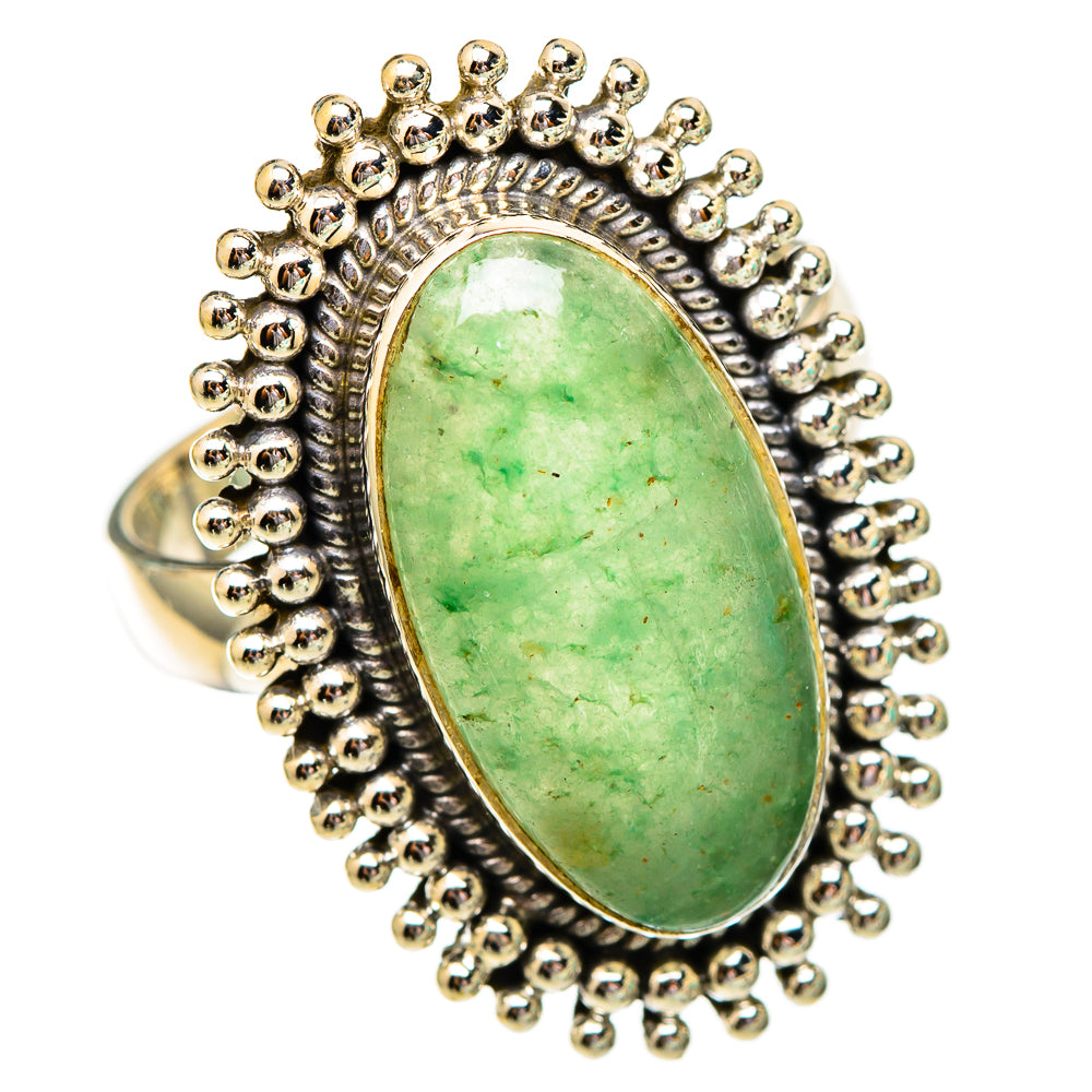Prehnite Rings handcrafted by Anasilvercos - RING116576 - Photo 2