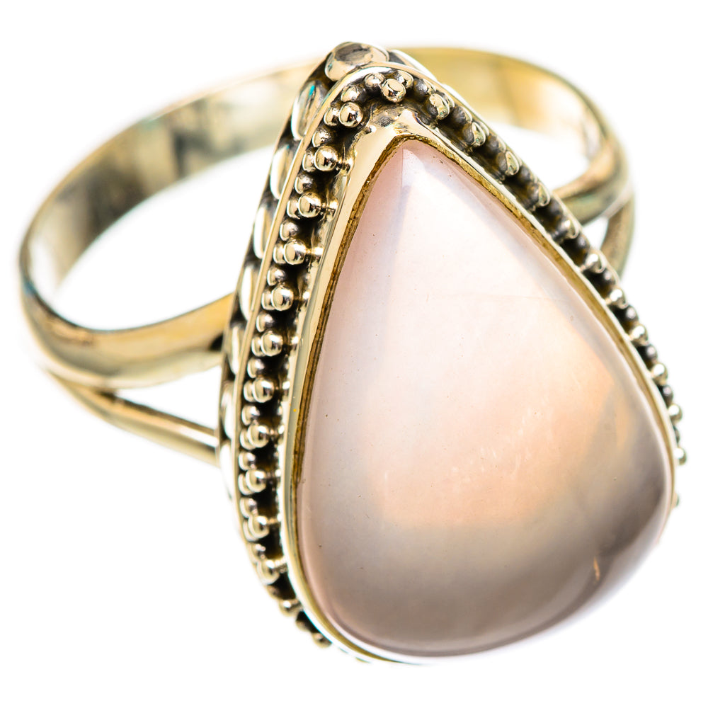 Rose Quartz Rings handcrafted by Anasilvercos - RING116583 - Photo 2