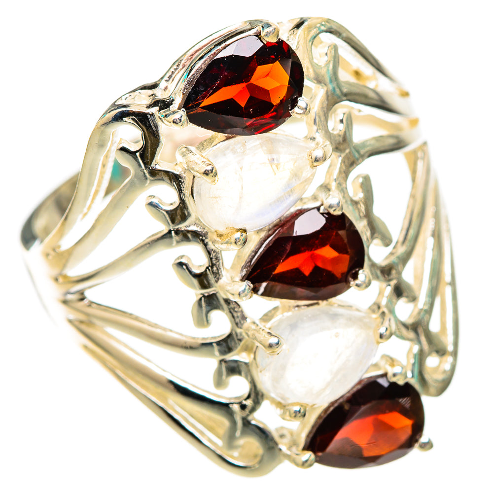 Garnet Rings handcrafted by Anasilvercos - RING116584 - Photo 2