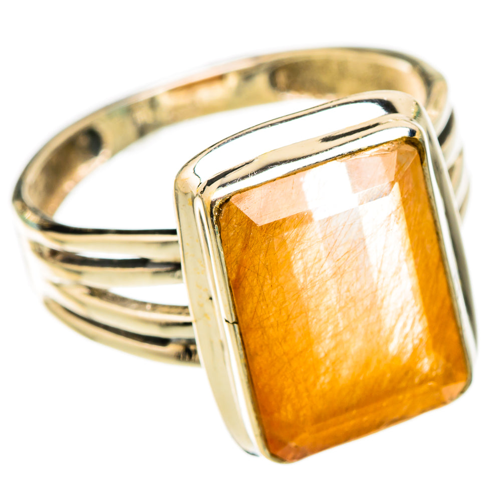 Rutilated Quartz Rings handcrafted by Anasilvercos - RING116590 - Photo 2