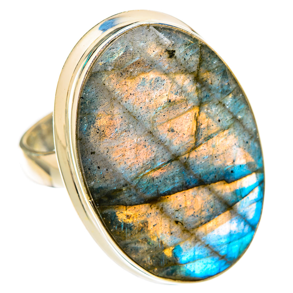 Labradorite Rings handcrafted by Anasilvercos - RING116605 - Photo 2