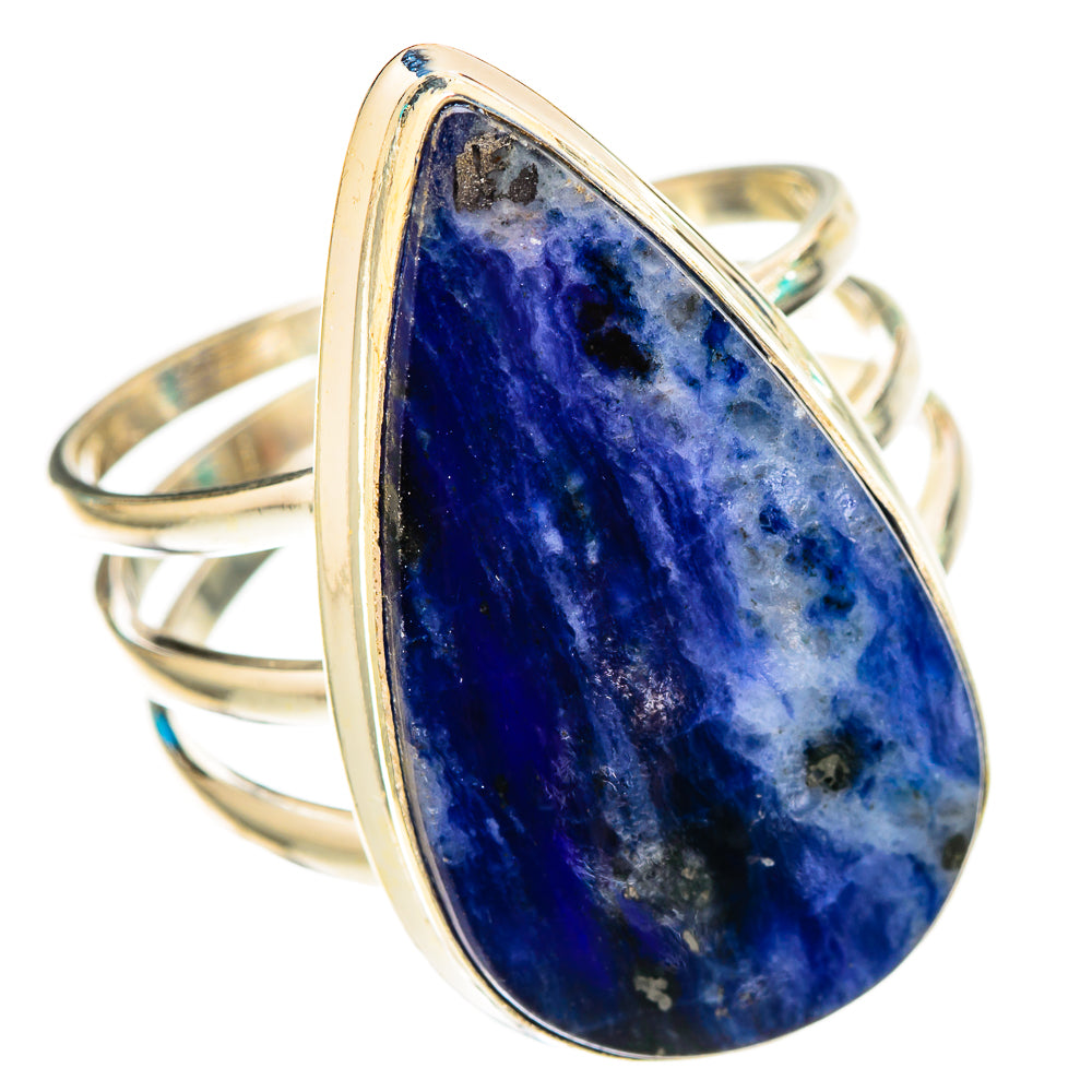 Sodalite Rings handcrafted by Anasilvercos - RING116641 - Photo 2