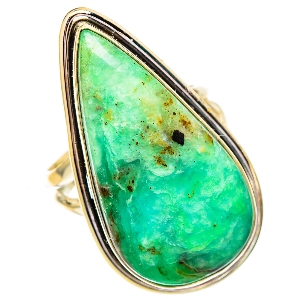 Peruvian Opal Rings handcrafted by Anasilvercos - RING116650 - Photo 2