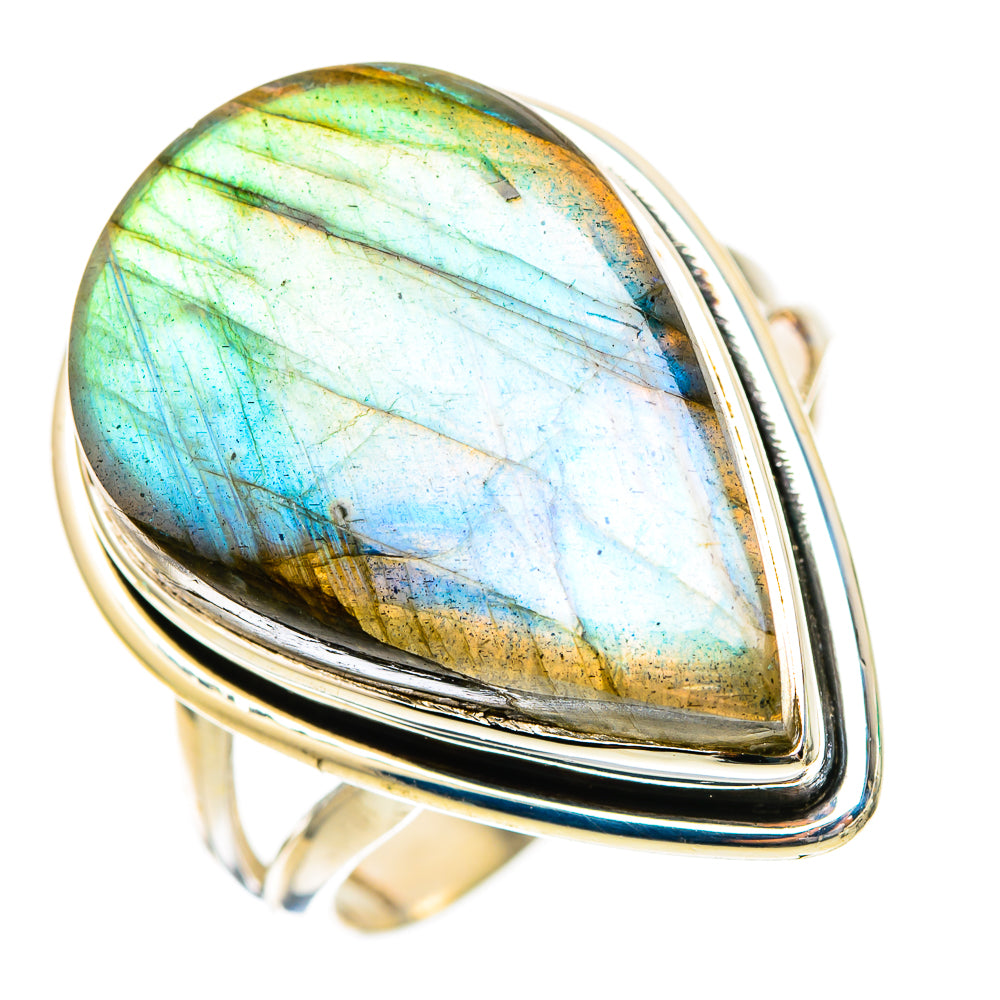 Labradorite Rings handcrafted by Anasilvercos - RING116733 - Photo 2