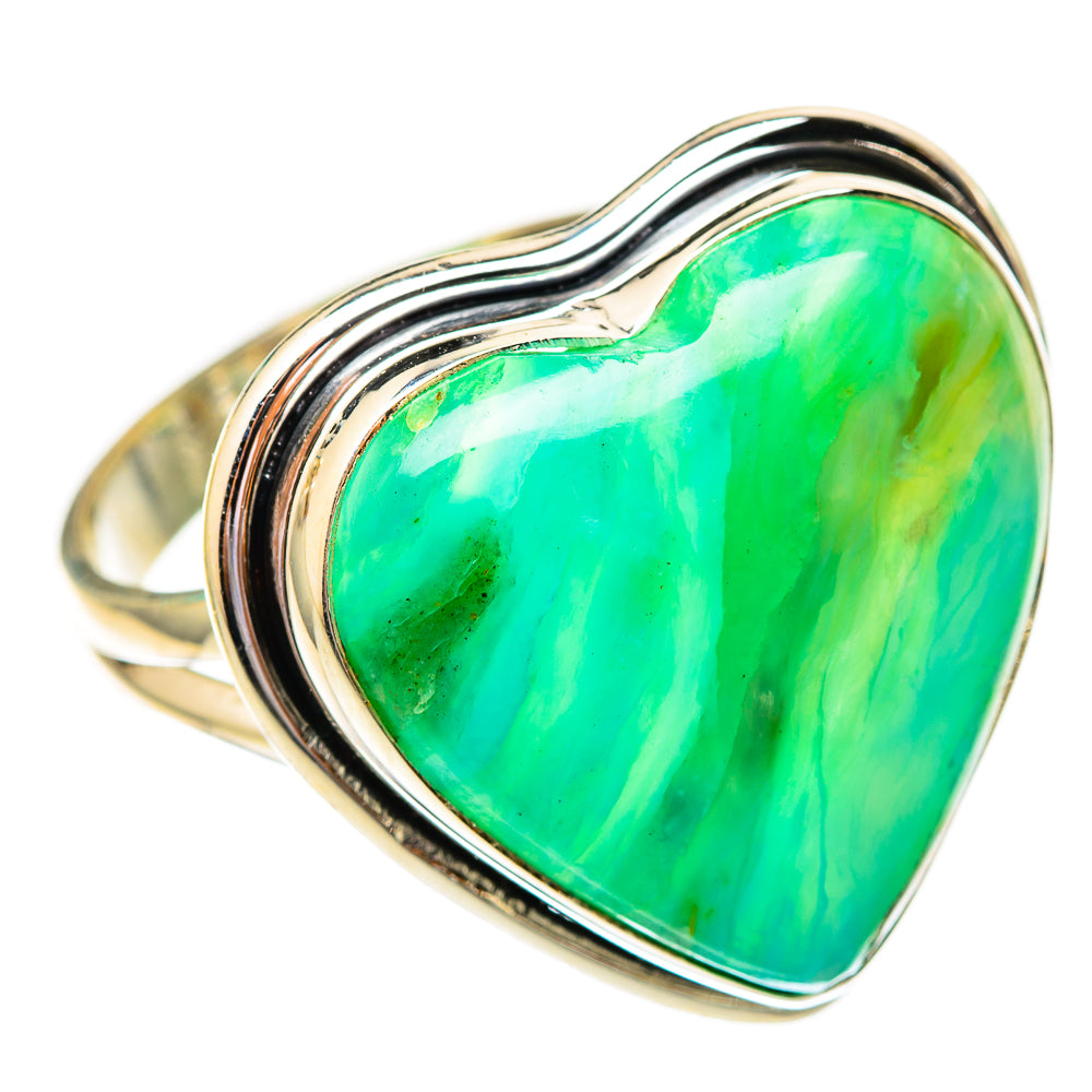 Peruvian Opal Rings handcrafted by Anasilvercos - RING116735 - Photo 2