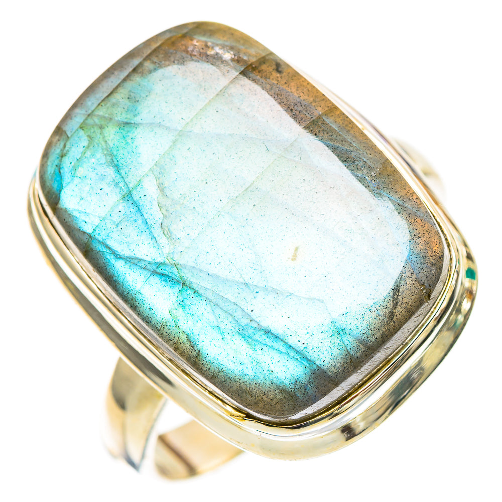 Labradorite Rings handcrafted by Anasilvercos - RING116740 - Photo 2