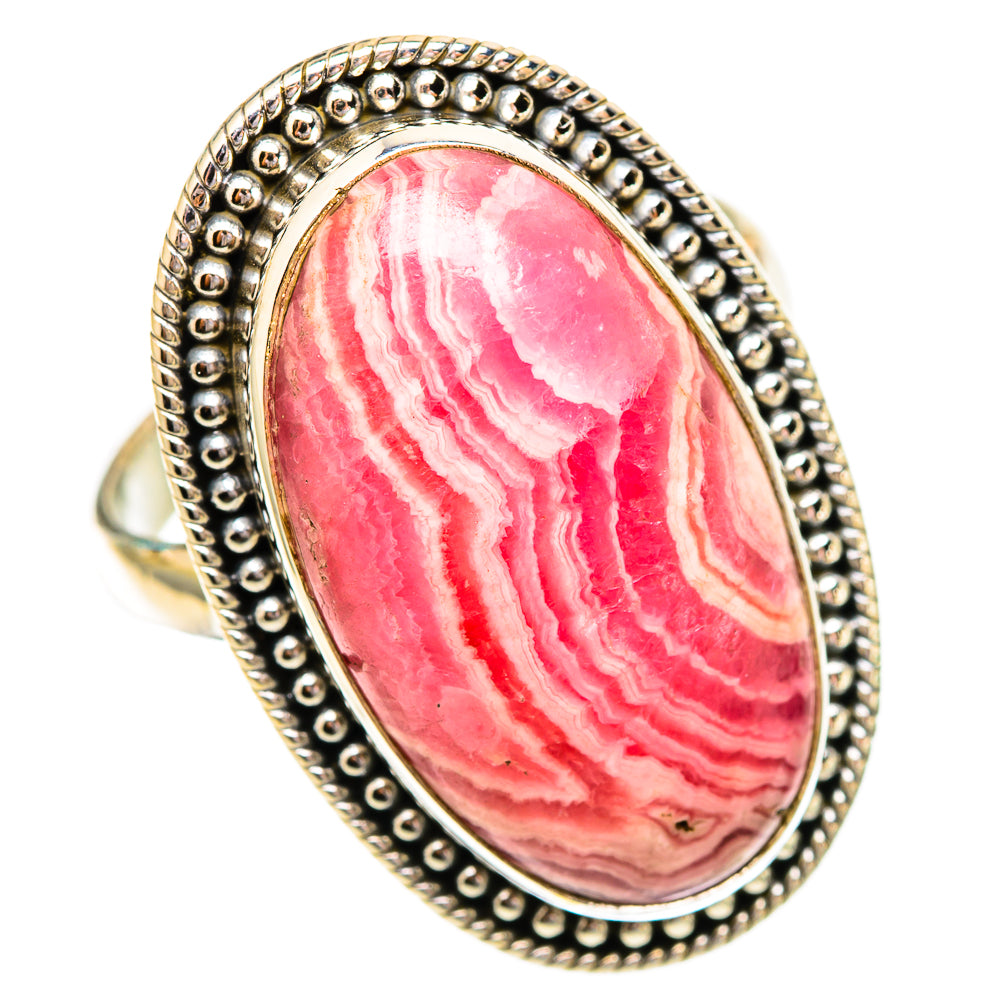 Rhodochrosite Rings handcrafted by Anasilvercos - RING116782 - Photo 2
