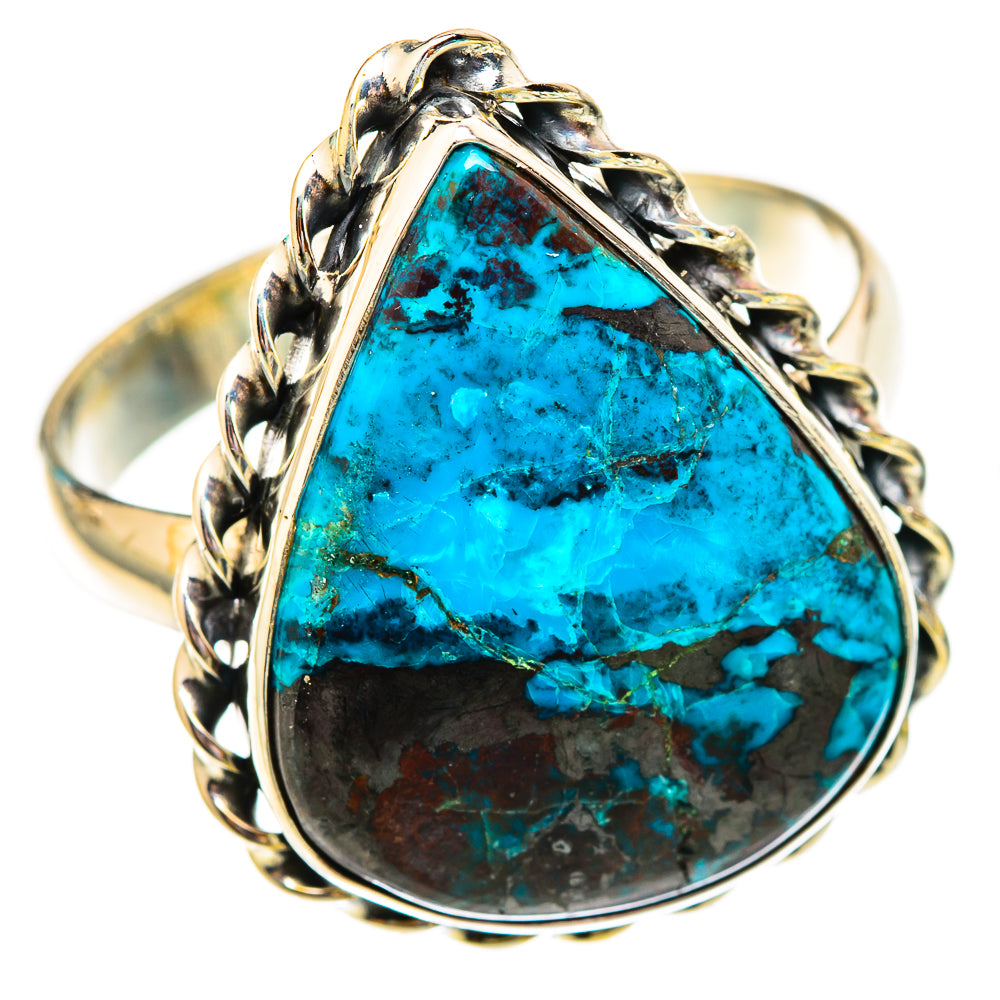 Shattuckite Rings handcrafted by Anasilvercos - RING116795 - Photo 2