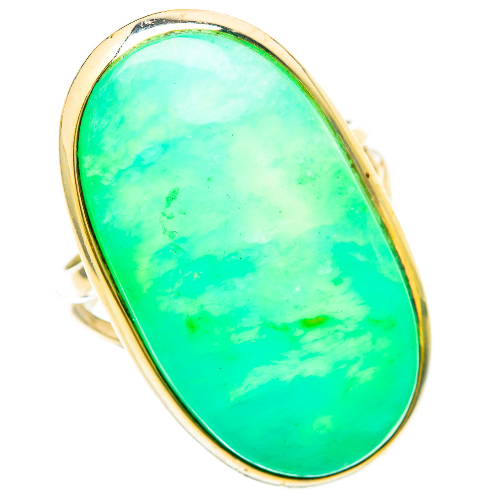Peruvian Opal Rings handcrafted by Anasilvercos - RING116796 - Photo 2