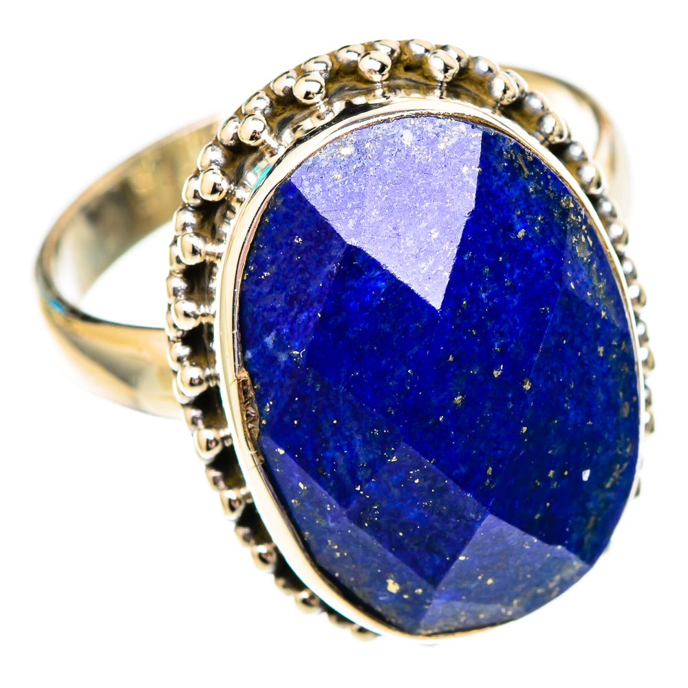 Lapis Lazuli Rings handcrafted by Anasilvercos - RING116809 - Photo 2