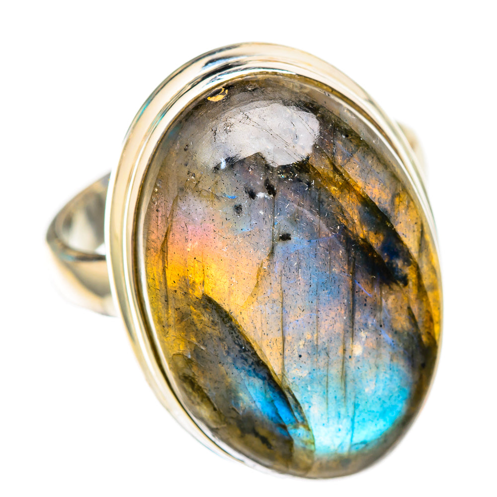 Labradorite Rings handcrafted by Anasilvercos - RING116843 - Photo 2