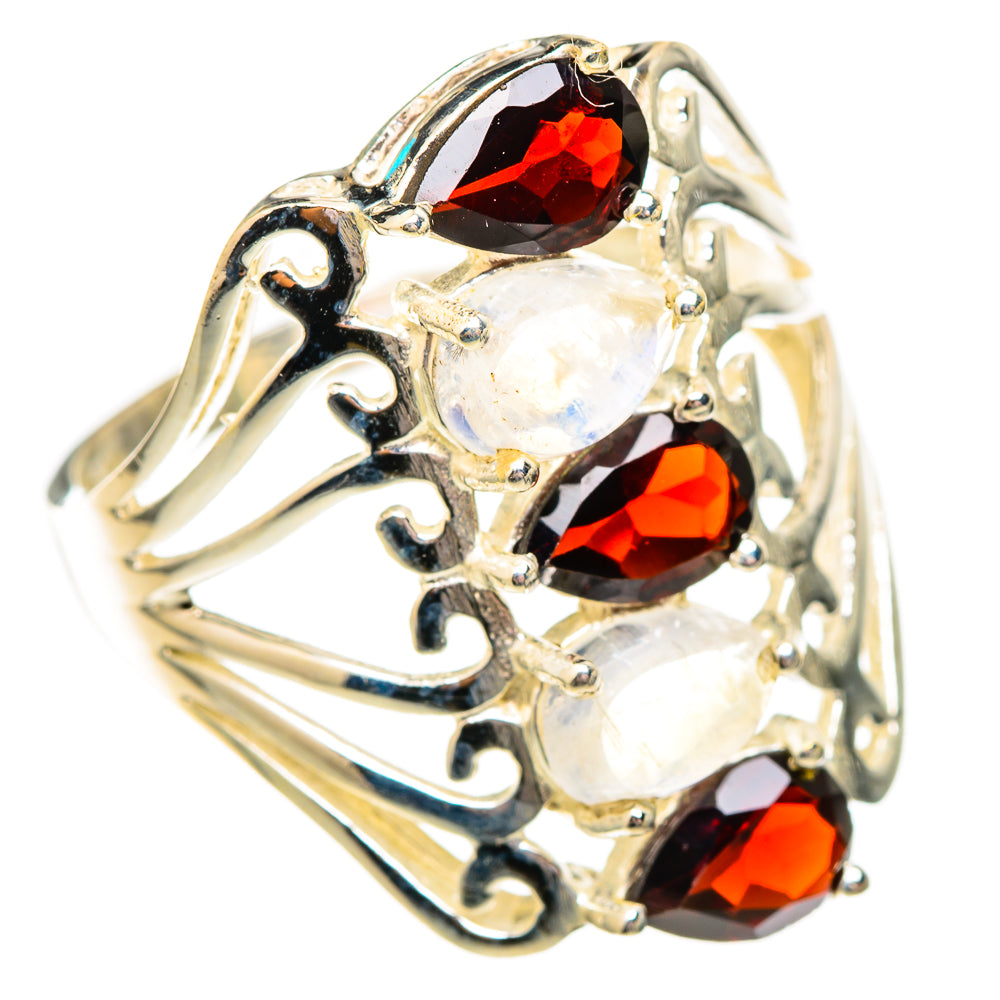 Garnet Rings handcrafted by Anasilvercos - RING116855 - Photo 2
