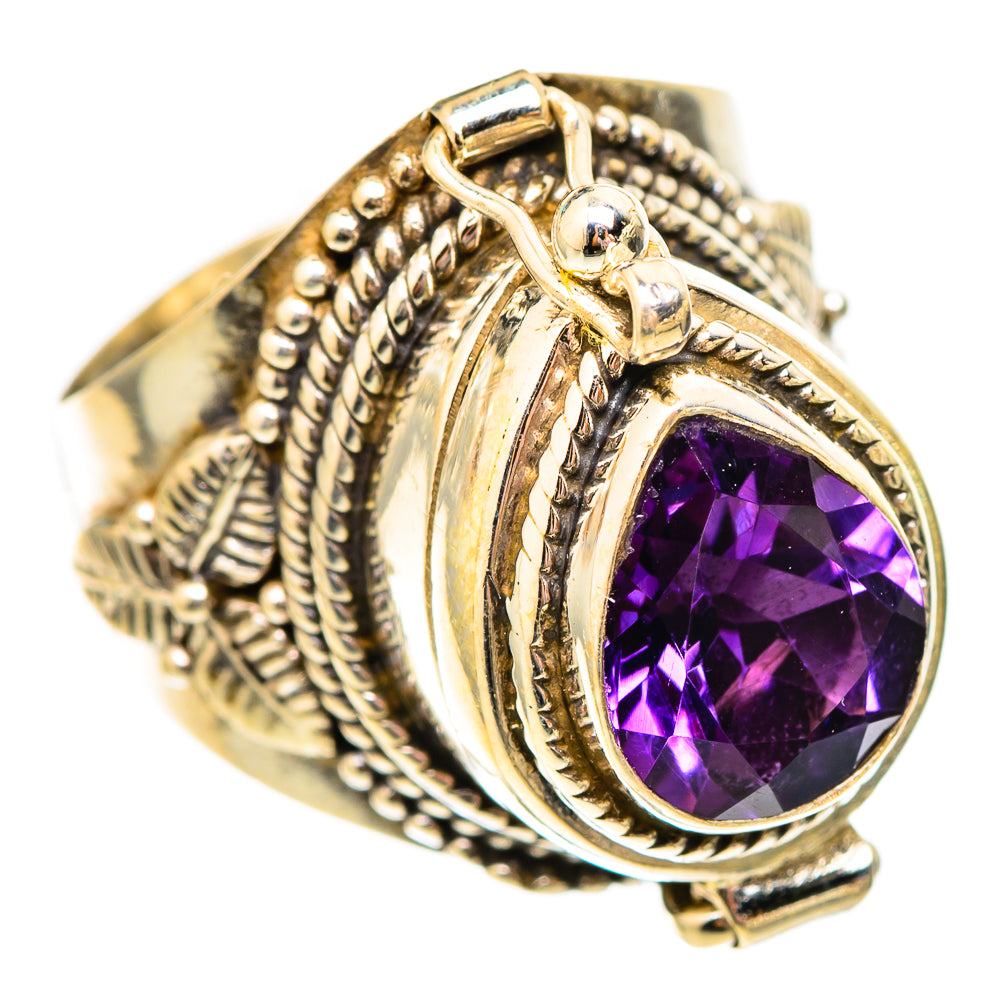Amethyst Rings handcrafted by Anasilvercos - RING116857 - Photo 2