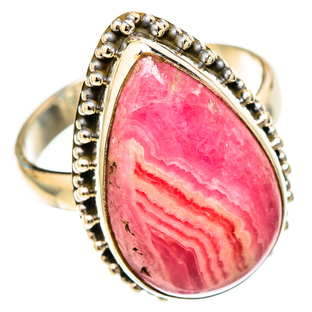 Rhodochrosite Rings handcrafted by Anasilvercos - RING116920 - Photo 2