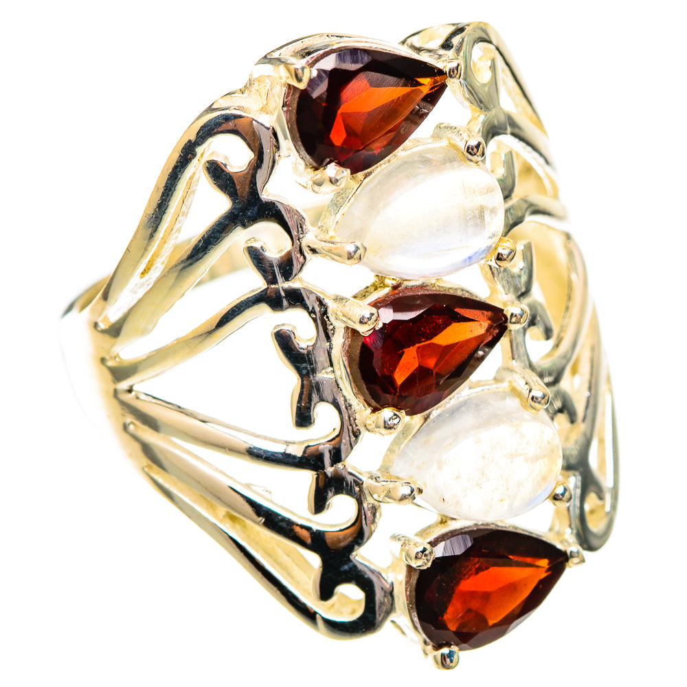Garnet Rings handcrafted by Anasilvercos - RING116923 - Photo 2