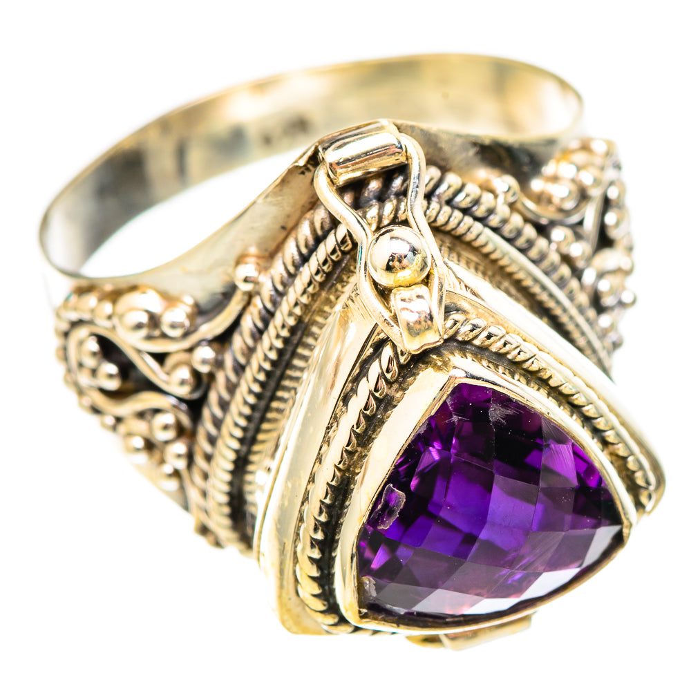 Amethyst Rings handcrafted by Anasilvercos - RING116924 - Photo 2