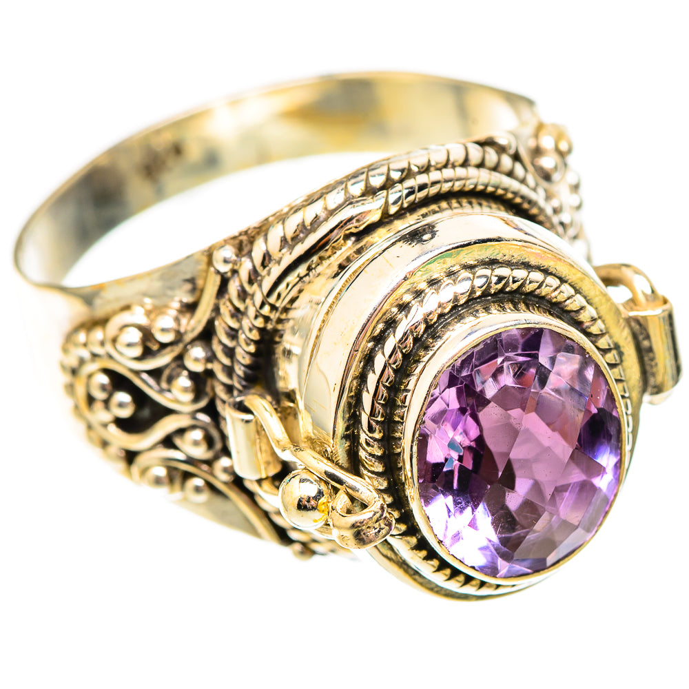 Amethyst Rings handcrafted by Anasilvercos - RING116925 - Photo 2