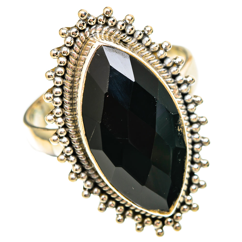 Black Onyx Rings handcrafted by Anasilvercos - RING116929 - Photo 2