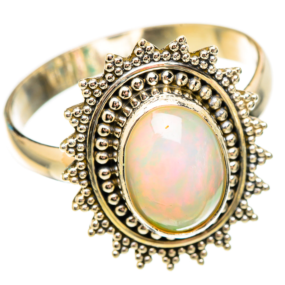 Ethiopian Opal Rings handcrafted by Anasilvercos - RING116940 - Photo 2