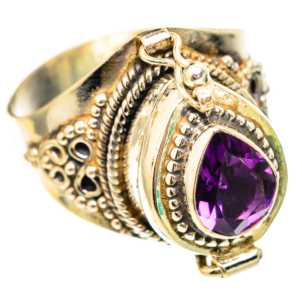 Amethyst Rings handcrafted by Anasilvercos - RING116957 - Photo 2