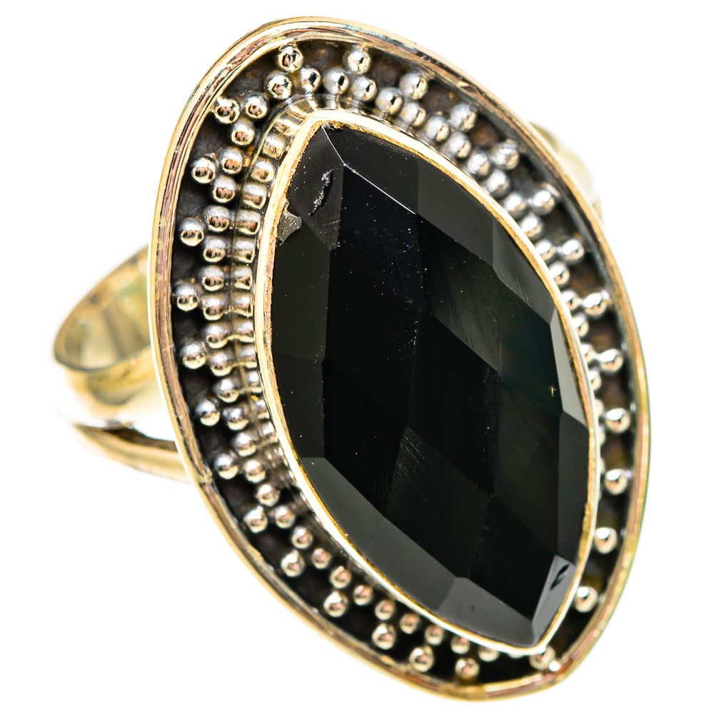 Black Onyx Rings handcrafted by Anasilvercos - RING116961 - Photo 2