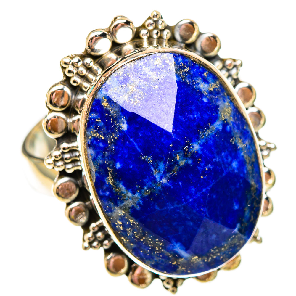 Lapis Lazuli Rings handcrafted by Anasilvercos - RING116977 - Photo 2