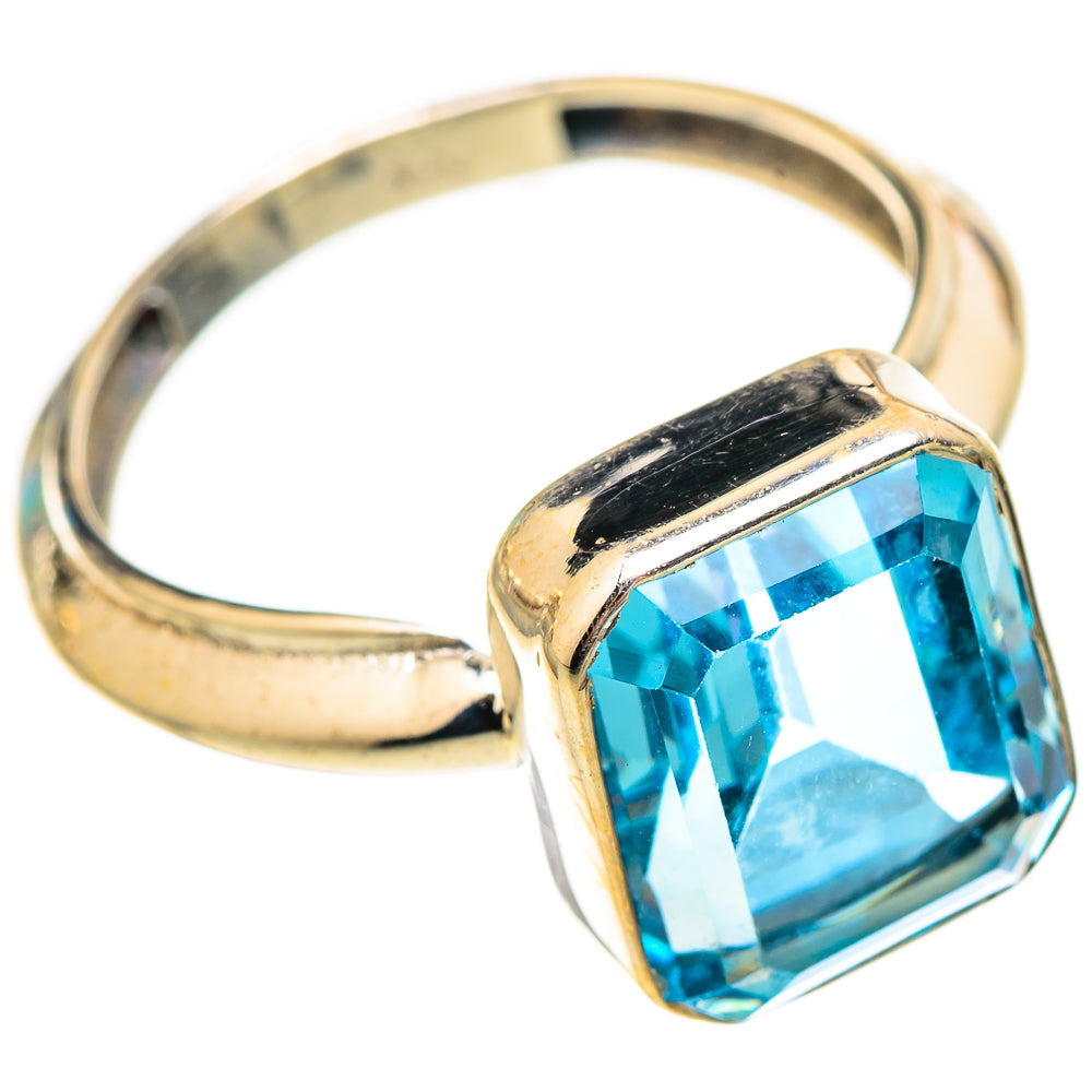 Blue Topaz Rings handcrafted by Anasilvercos - RING116979 - Photo 2