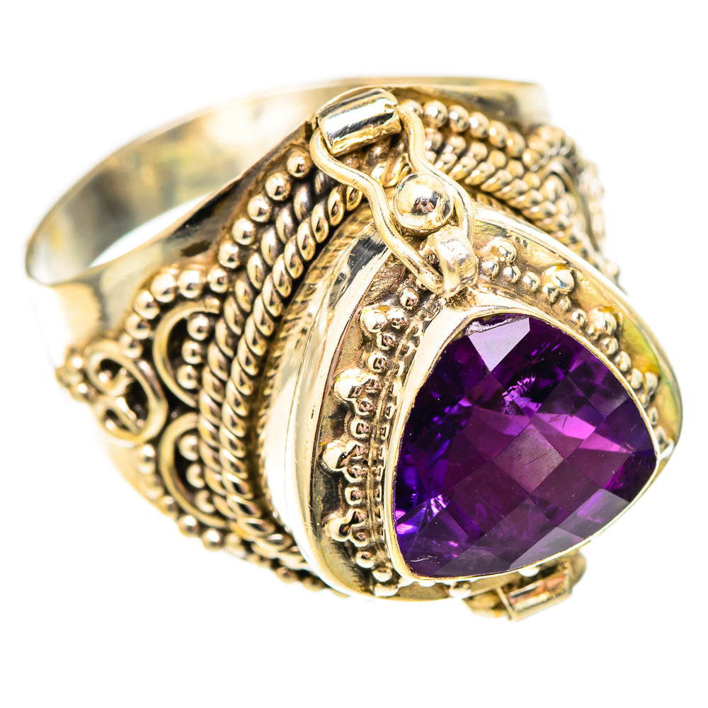 Amethyst Rings handcrafted by Anasilvercos - RING116988 - Photo 2