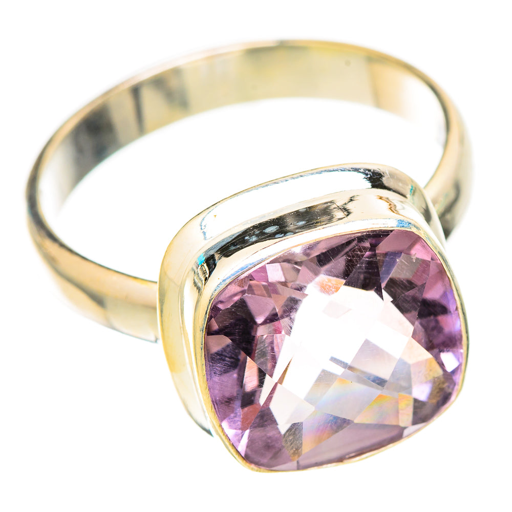 Pink Amethyst Rings handcrafted by Anasilvercos - RING116992 - Photo 2