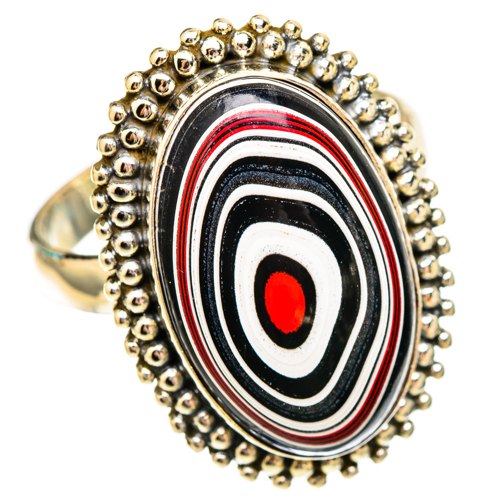 Fordite Rings handcrafted by Anasilvercos - RING117000 - Photo 2