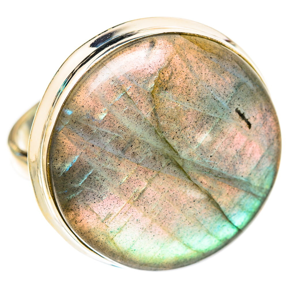 Labradorite Rings handcrafted by Anasilvercos - RING117019 - Photo 2