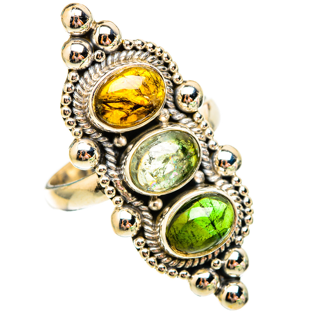 Tourmaline Rings handcrafted by Anasilvercos - RING117036 - Photo 2