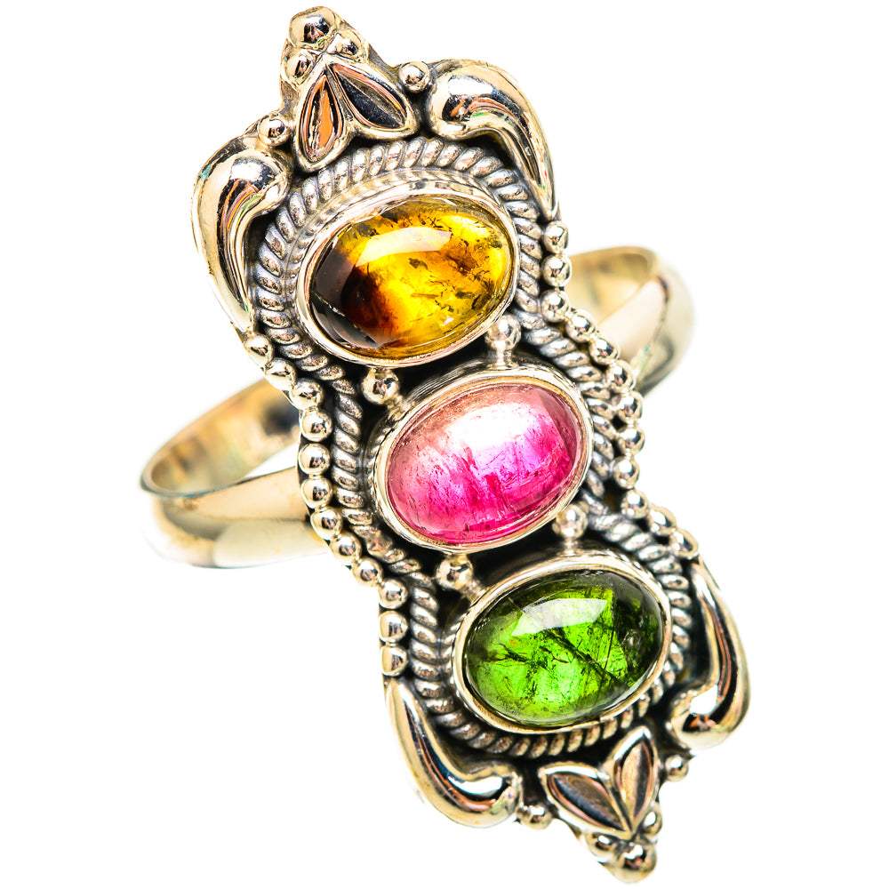 Tourmaline Rings handcrafted by Anasilvercos - RING117037 - Photo 2