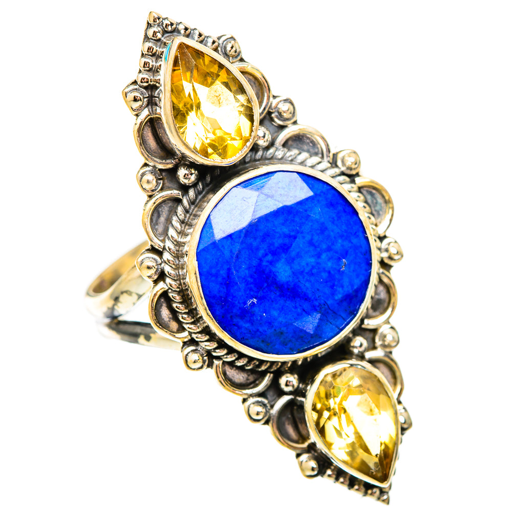 Lapis Lazuli Rings handcrafted by Anasilvercos - RING117051 - Photo 2