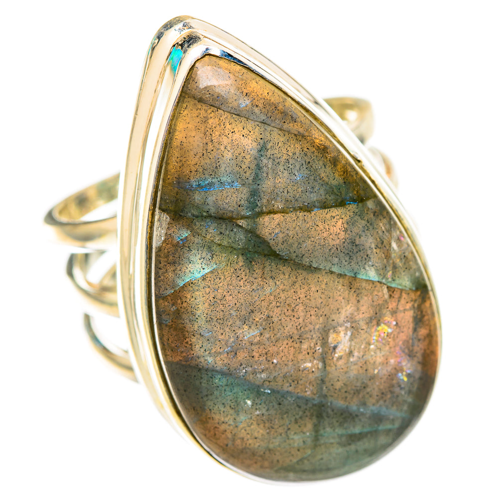 Labradorite Rings handcrafted by Anasilvercos - RING117054 - Photo 2