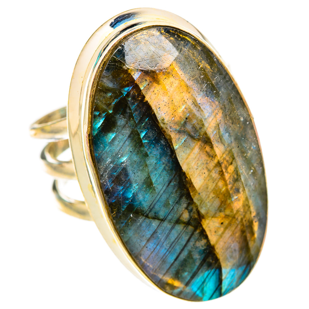 Labradorite Rings handcrafted by Anasilvercos - RING117071 - Photo 2