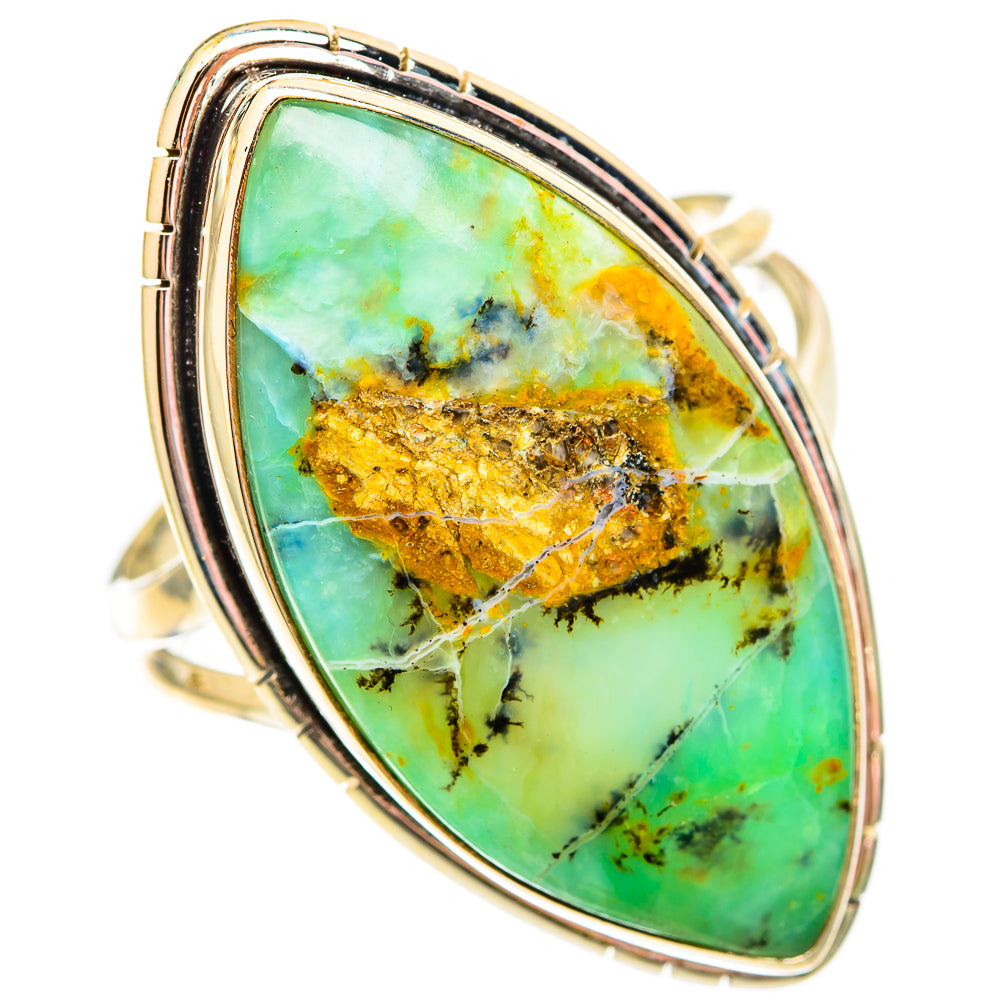 Peruvian Opal Rings handcrafted by Anasilvercos - RING117082 - Photo 2