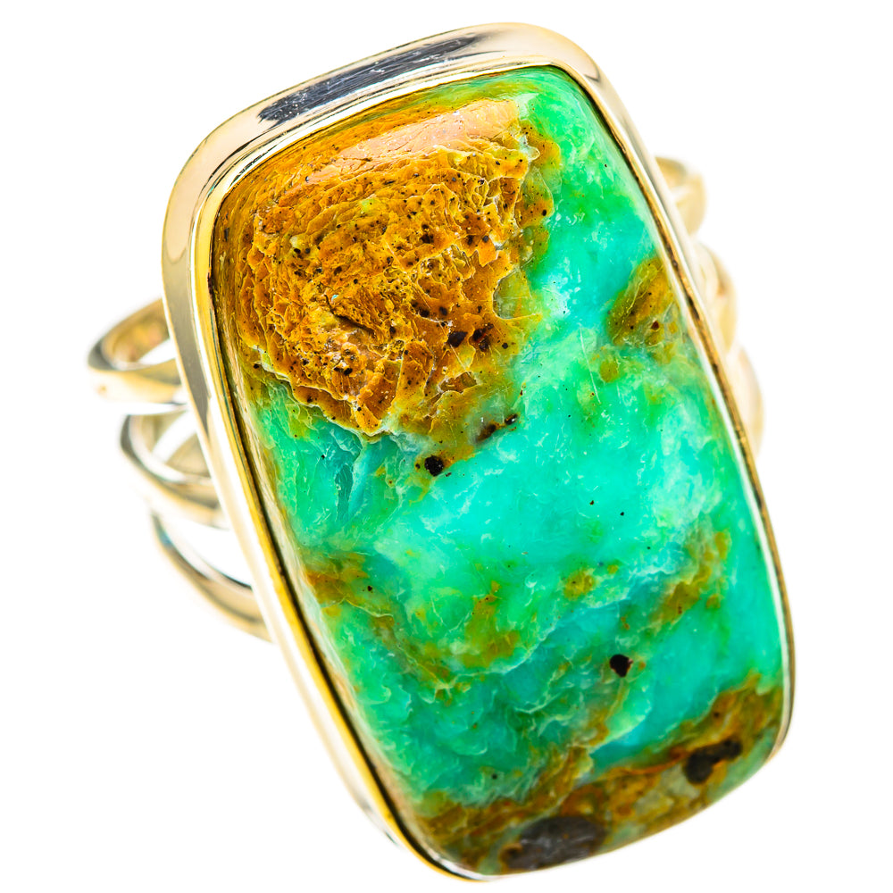 Peruvian Opal Rings handcrafted by Anasilvercos - RING117083 - Photo 2