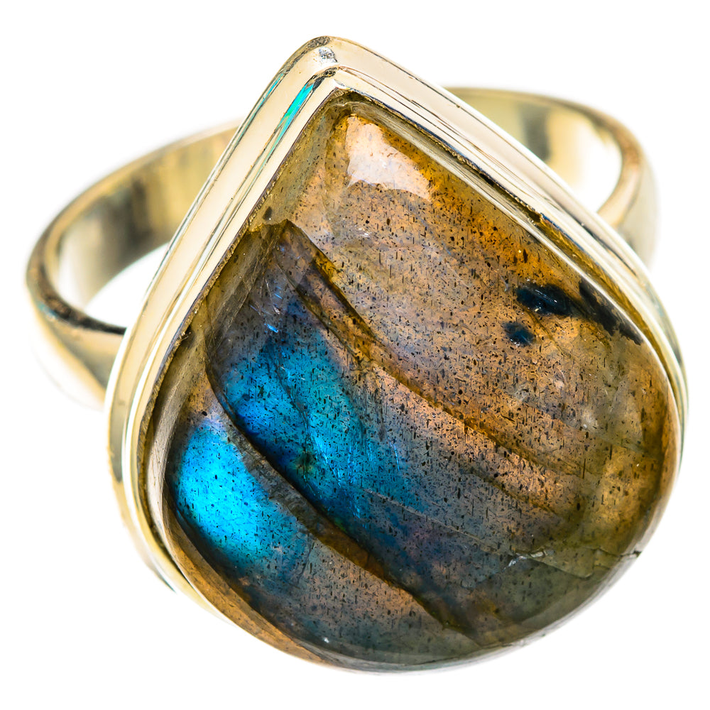 Labradorite Rings handcrafted by Anasilvercos - RING117137 - Photo 2