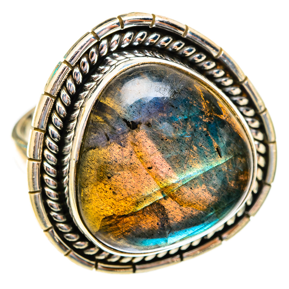Labradorite Rings handcrafted by Anasilvercos - RING117160 - Photo 2