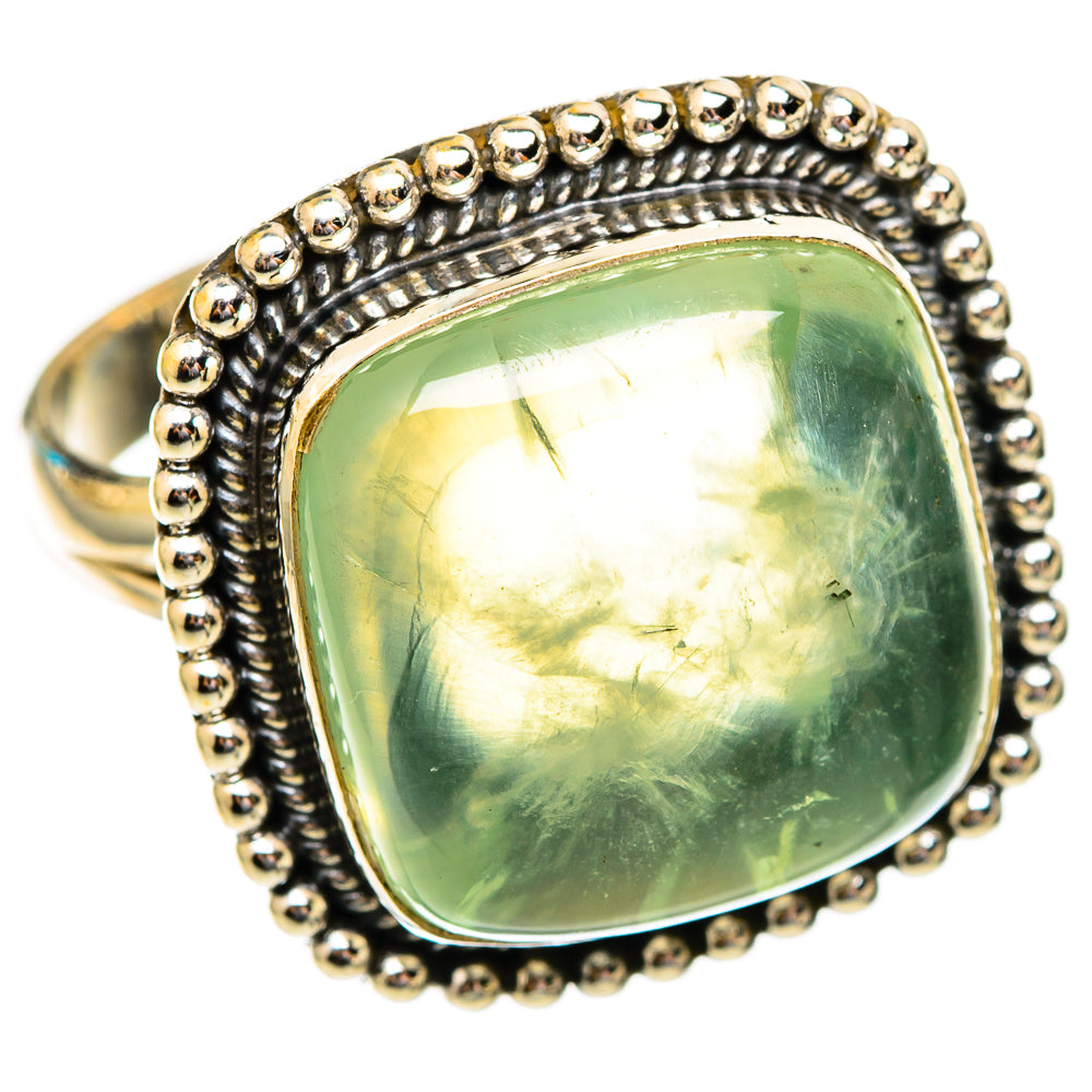 Prehnite Rings handcrafted by Anasilvercos - RING117167 - Photo 2