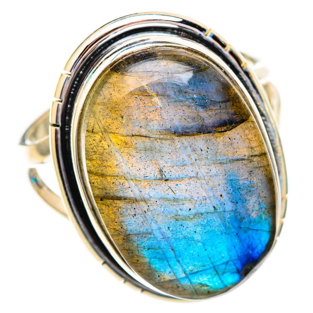 Labradorite Rings handcrafted by Anasilvercos - RING117181 - Photo 2