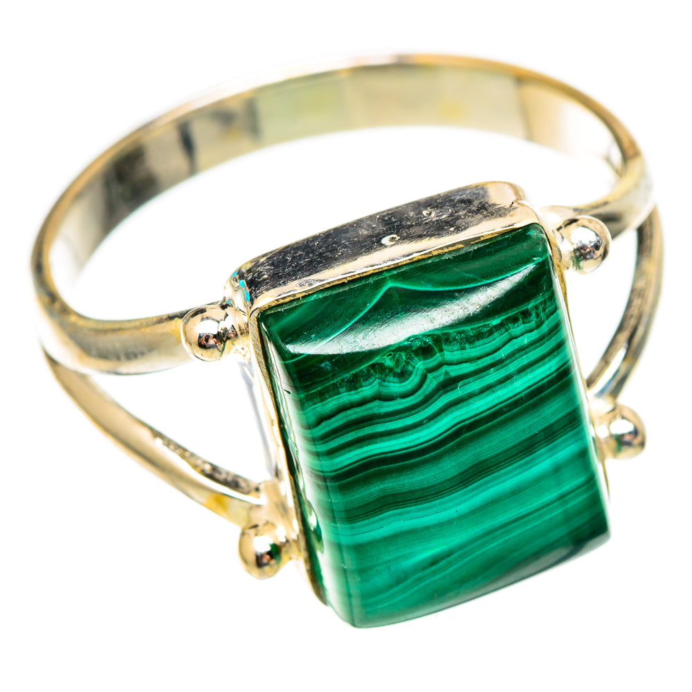 Malachite Rings handcrafted by Anasilvercos - RING117183 - Photo 2