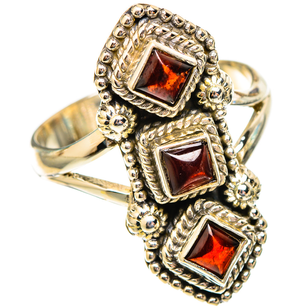 Garnet Rings handcrafted by Anasilvercos - RING117186 - Photo 2