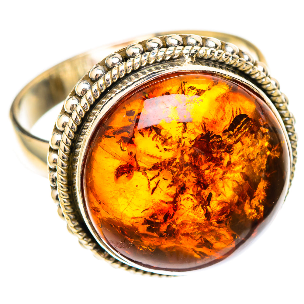 Baltic Amber Rings handcrafted by Anasilvercos - RING117211 - Photo 2