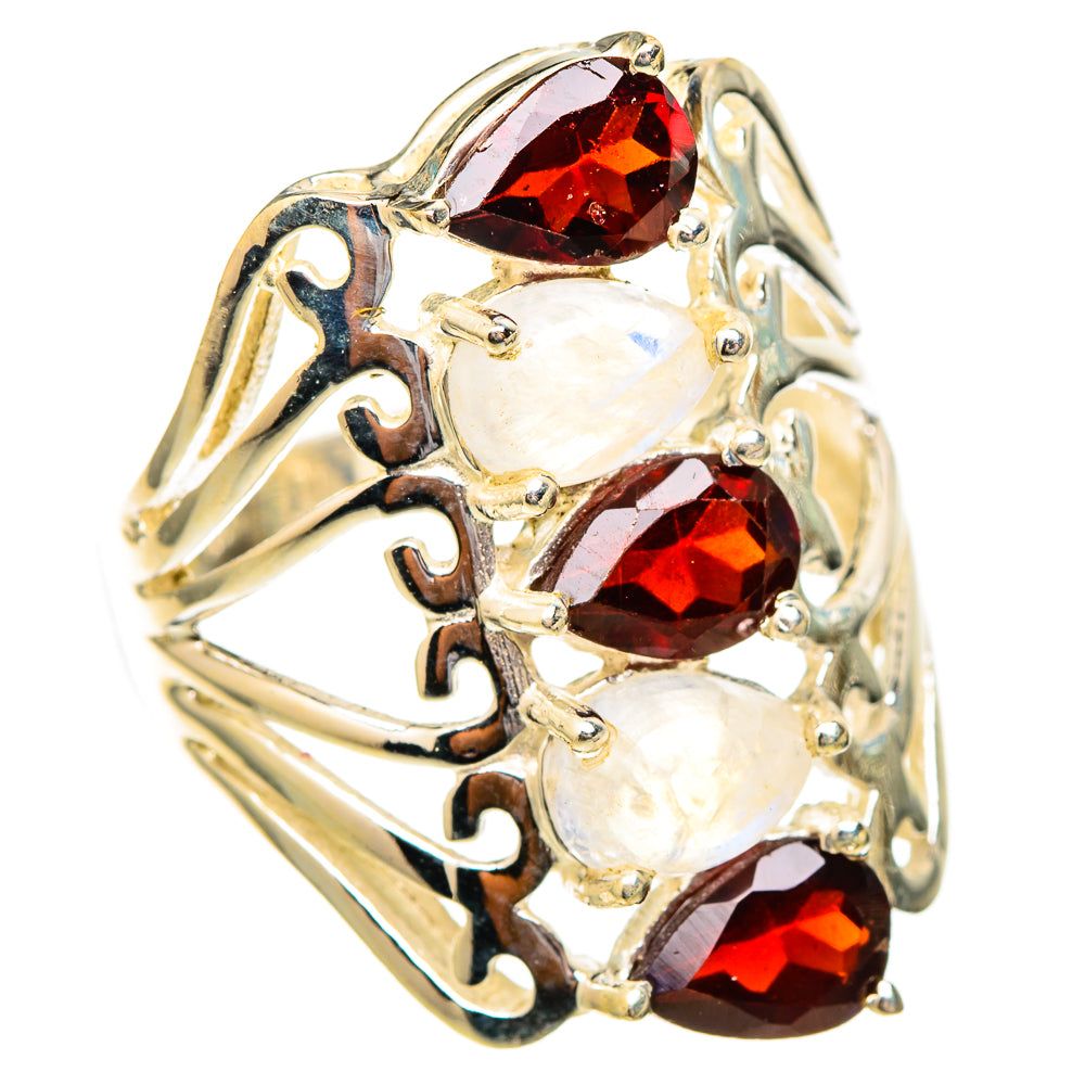 Garnet Rings handcrafted by Anasilvercos - RING117212 - Photo 2
