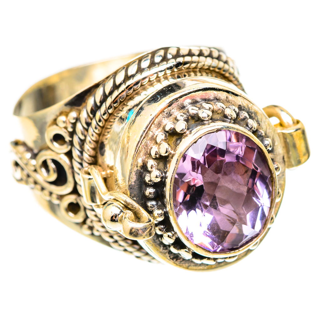 Pink Amethyst Rings handcrafted by Anasilvercos - RING117214 - Photo 2
