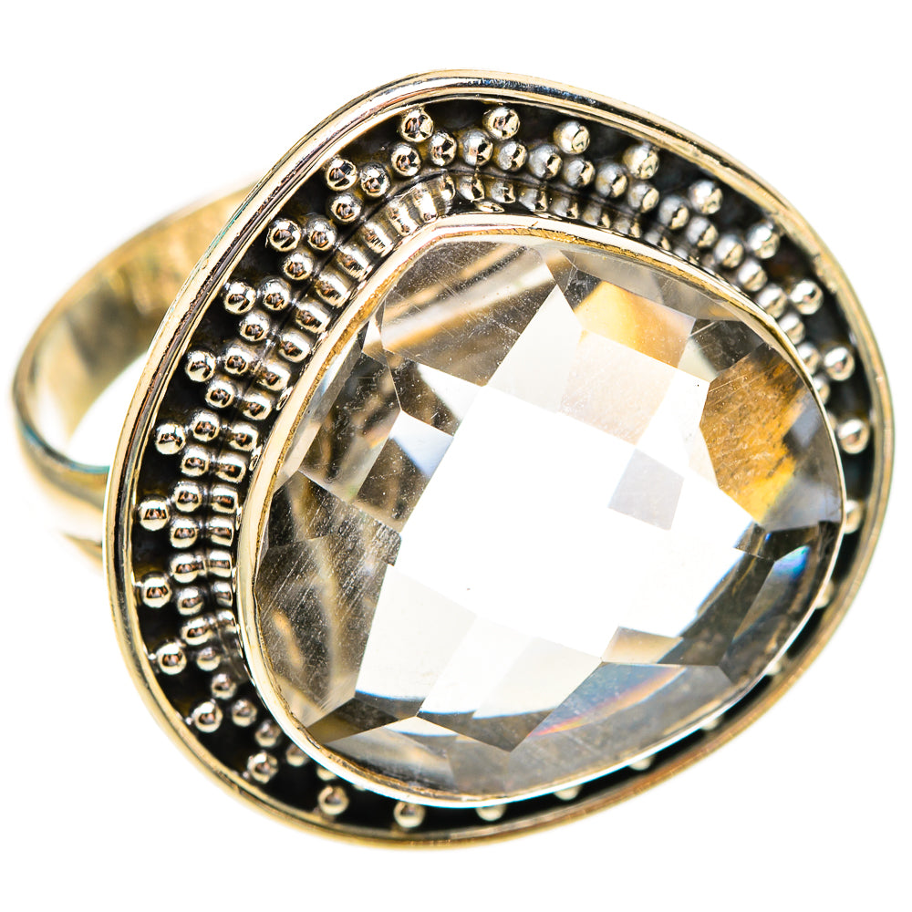White Quartz Rings handcrafted by Anasilvercos - RING117223 - Photo 2